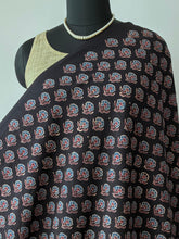 Load image into Gallery viewer, Ajrakh Cotton Fabric 6 - Hand Block Print Natural Dye Yardage