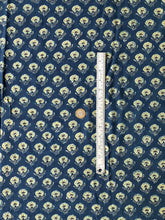 Load image into Gallery viewer, Ajrakh Cotton Fabric 8 - Hand Block Print Natural Dye Yardage