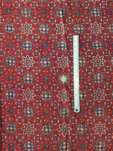 Load image into Gallery viewer, Ajrakh Cotton Fabric 11 - Hand Block Print Natural Dye Yardage