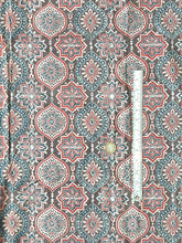 Load image into Gallery viewer, Ajrakh Cotton Fabric 12 - Hand Block Print Natural Dye Yardage