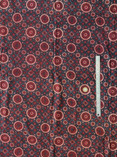Load image into Gallery viewer, Ajrakh Cotton Fabric 13 - Hand Block Print Natural Dye Yardage