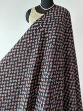 Load image into Gallery viewer, Ajrakh Cotton Fabric 14 - Hand Block Print Natural Dye Yardage