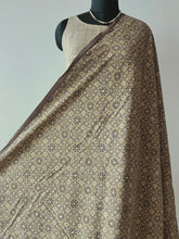 Load image into Gallery viewer, Ajrakh Cotton Fabric 17 - Hand Block Print Natural Dye Yardage