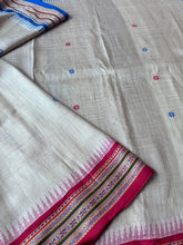 Load image into Gallery viewer, Karvati Kinar Vidarbha Tussar Jaala Palla Saree