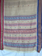 Load image into Gallery viewer, Karvati Kinar Vidarbha Tussar Jaala Palla Saree