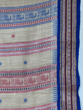 Load image into Gallery viewer, Karvati Kinar Vidarbha Tussar Jaala Palla Saree