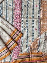 Load image into Gallery viewer, Karvati Kinar Vidarbha Tussar Jaala Palla Saree