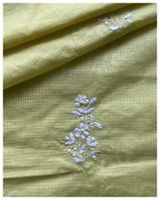 Load image into Gallery viewer, Appliqué Silk-Cotton Saree