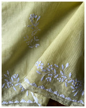 Load image into Gallery viewer, Appliqué Silk-Cotton Saree