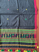 Load image into Gallery viewer, Bhujodi Kala Cotton Blouse Piece (Black)