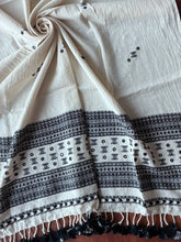 Load image into Gallery viewer, Bhujodi Kala Cotton Blouse Piece (Kora base)