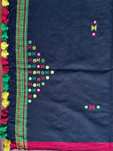 Load image into Gallery viewer, Bhujodi Kala Cotton Blouse Piece (Black)