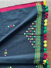 Load image into Gallery viewer, Bhujodi Kala Cotton Blouse Piece (Black)