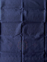 Load image into Gallery viewer, Tangaliya Cotton Blouse piece (Navy)