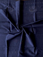 Load image into Gallery viewer, Tangaliya Cotton Blouse piece (Navy)