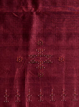 Load image into Gallery viewer, Tangaliya Cotton Blouse piece (Maroon)