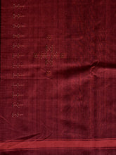 Load image into Gallery viewer, Tangaliya Cotton Blouse piece (Maroon)