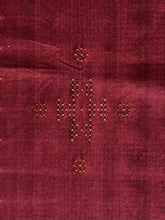 Load image into Gallery viewer, Tangaliya Cotton Blouse piece (Maroon)