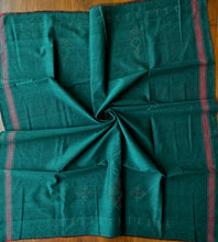 Load image into Gallery viewer, Tangaliya Cotton Blouse piece (Green)