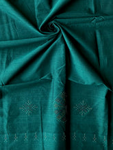 Load image into Gallery viewer, Tangaliya Cotton Blouse piece (Green)