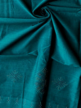 Load image into Gallery viewer, Tangaliya Cotton Blouse piece (Green)