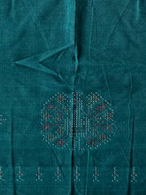Load image into Gallery viewer, Tangaliya Cotton Blouse piece (Green)