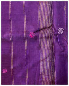 Kasuti Hand- Embroidered Saree