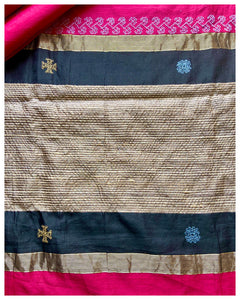 Kasuti Hand- Embroidered Saree