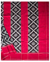 Load image into Gallery viewer, Pochampalli double ikat cotton saree.