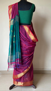 Maheshwari Silk Cotton Saree