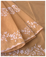 Load image into Gallery viewer, Appliqué Kota Doria Saree