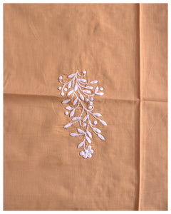 Appliqué Kota Doria Saree