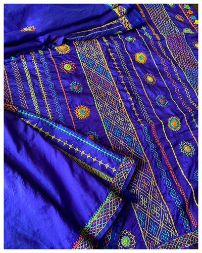 Lambani Arani Silk Saree