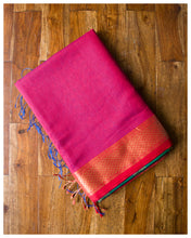 Load image into Gallery viewer, Maheshwari Silk Cotton Saree