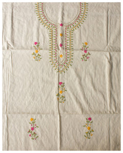 Appliqué Kurta-Dupatta Set