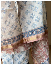 Load image into Gallery viewer, Block Printed Silk Cotton Suit