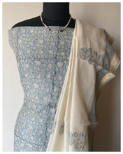 Load image into Gallery viewer, Block Printed Silk Cotton Suit