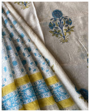 Load image into Gallery viewer, Block Printed Silk Cotton Suit