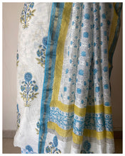 Load image into Gallery viewer, Block Printed Silk Cotton Suit