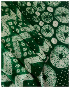 Shibori Gajji Silk Saree