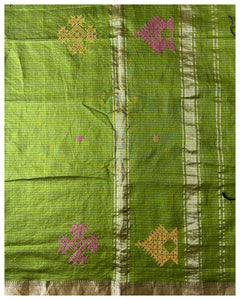 Kasuti Hand-Embroidered Dupatta