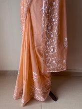 Load image into Gallery viewer, Appliqué Kota Doria Saree