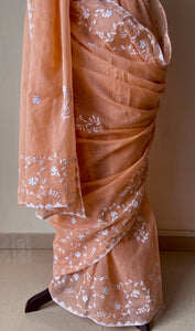 Appliqué Kota Doria Saree