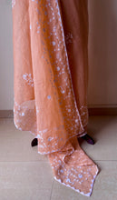 Load image into Gallery viewer, Appliqué Kota Doria Saree